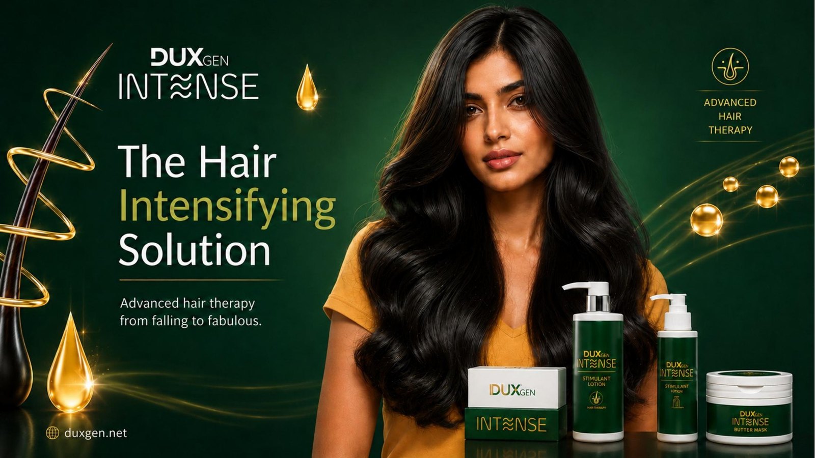 DUXGEN INTENSE hair therapy line